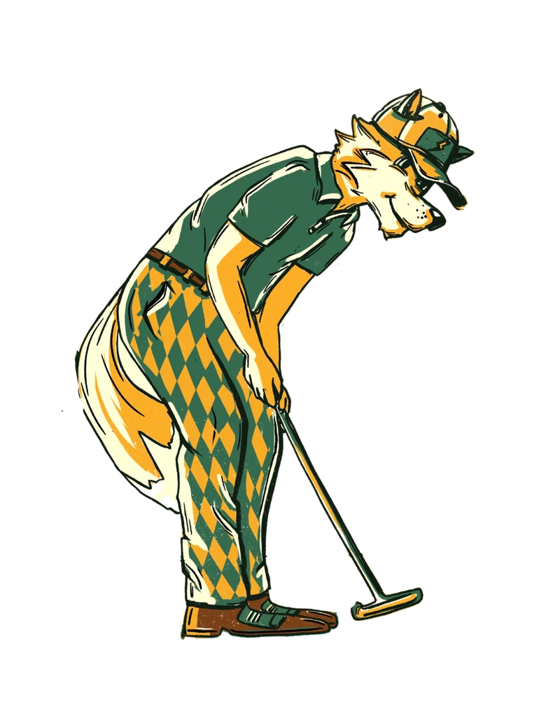 KRLG Putt Putt Palooza event artwork