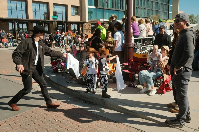 Western entertainment at the tournament